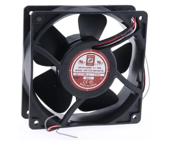 63-4894-02　RS PRO轴向风扇120 x 120 x 38mm, 105cfm,9.6W, 48 V直流　619-6602