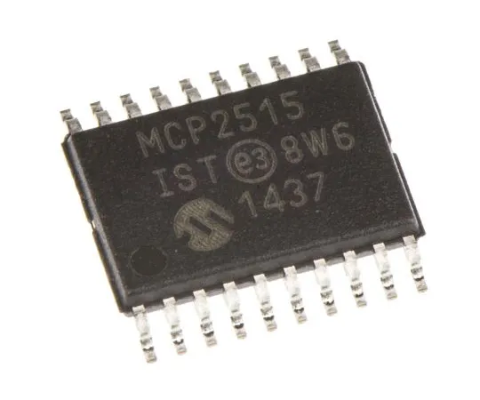 63-4975-97　微芯片MCP2515-I/ST, CAN控制器1Mbit/s CAN 2.0B,20PinTSSOP　MCP2515-I/ST
