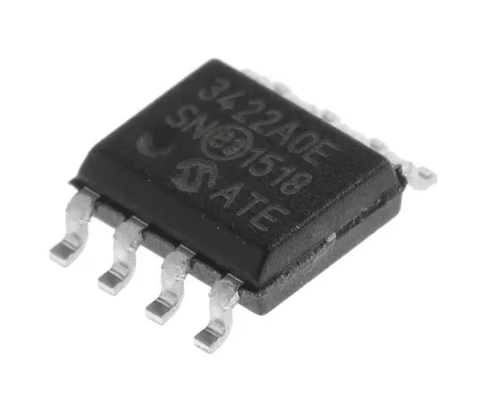 63-4934-74　微芯片MCP3422A0-E/SN, 18位串行ADC差分，单端输入，8针SOIC　MCP3422A0-E/SN
