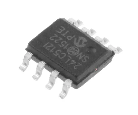 63-4985-50　微芯片，512kbit串行EEPROM存储器8针SOICI2C　24LC512-I/SN