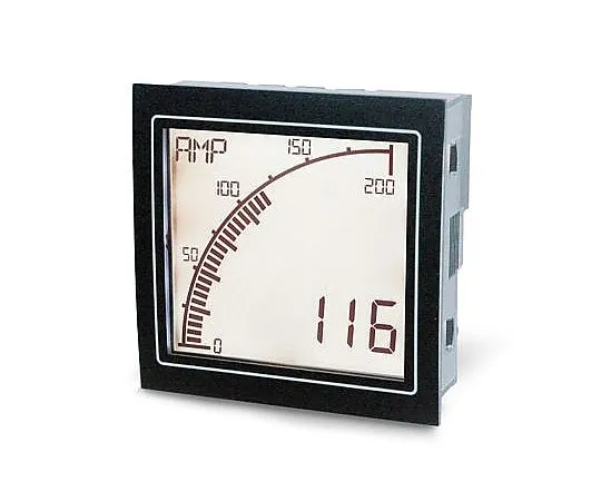 63-5129-33　Trumeter LCD数字电流表4位交流，直流1% -10°C至+60°C, 68 x 68 mm　APM-AMP-APO