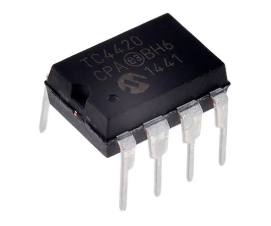 63-4949-79　微芯TC4420CPA低侧MOSFET电源驱动器，6A-8Pin, PDIP　TC4420CPA