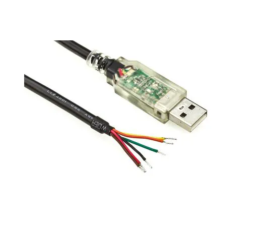 63-5030-38　FTDI芯片，5VTTL线端USB到UART电缆-TTL-232RG-VSW5V-WE　TTL-232RG-VSW5V-WE