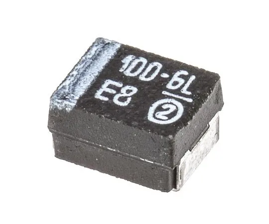 63-4959-76　Vishay钽电容器100μF 6.3V dc MnO2固体±10%容差TR3系列　TR3B107K6R3C0500