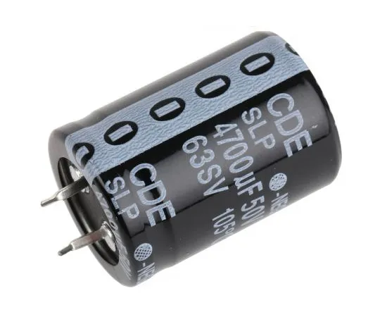 63-5048-86　康耐尔-杜比利尔4700μF50V直流铝电解电容器，通孔25 (Dia。)x 35 mm+105°25mm 10mm　SLP472M050C5P3