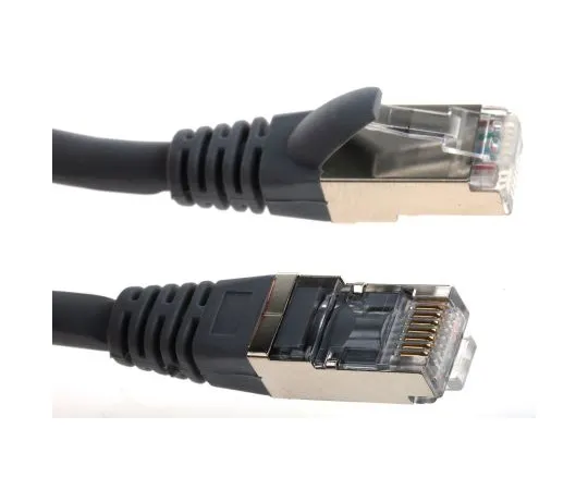 63-5092-91　RS Pro屏蔽Cat6a电缆3米，灰色，男RJ45/男RJ45　778-5133