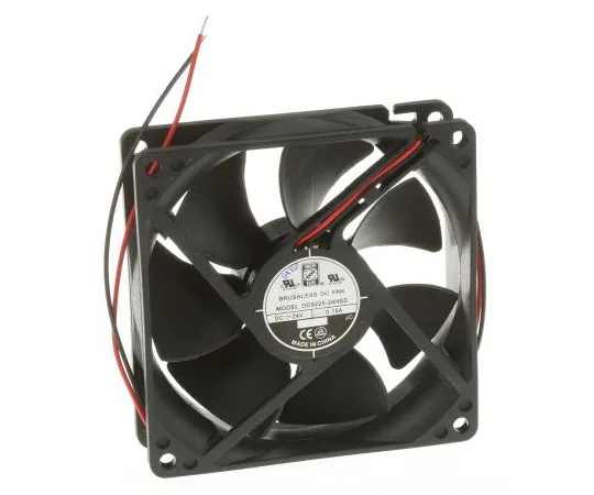 63-4933-42　RS PRO轴向风扇92.5 x 92.5 x 25mm, 52cfm,3.4W, 24 V直流　668-8845