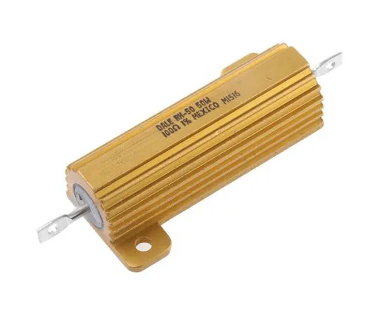 63-4957-44　VishayRH050系列铝质厚板轴向线材贴装电阻，100Ω±1% 50W　RH050100R0FE02