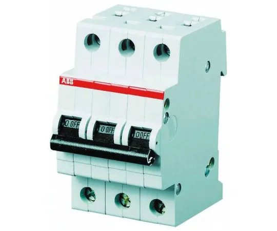 63-5050-51　ABB系统M ProS200MCB微型断路器3P,4A,6kA,曲线C　S203-C4