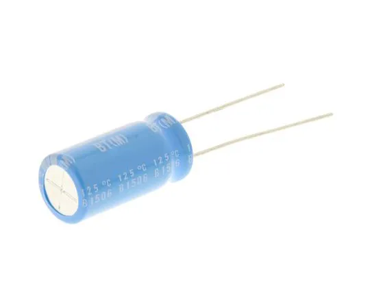 63-5073-96　Nichicon 470μF25V直流铝电解电容器，通孔10×20 mm+125°C 10mm 5mm　UBT1E471MPD8