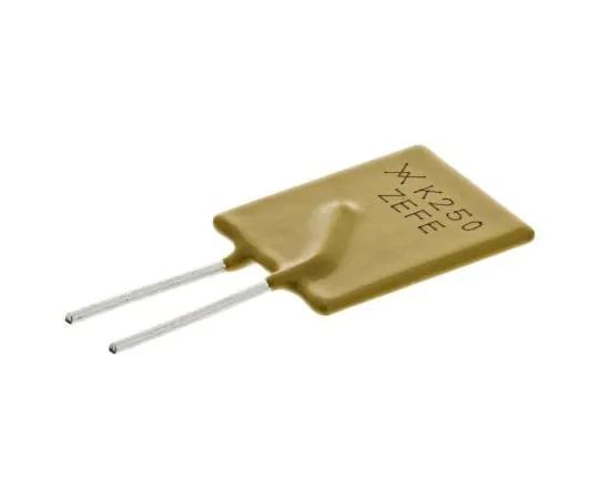 63-5002-95　Littelfuse 2.5A Hold current, Radial Leadial PCB Mount Restable Fuse,60V　RKEF250