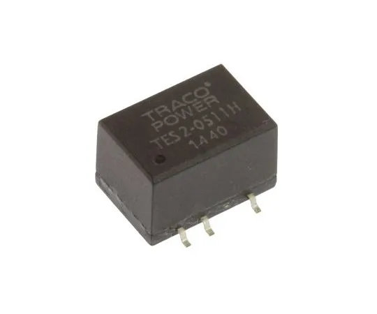 63-4988-42　TRACOPOWER TES 2H 2W隔离直流-直流转换器表面安装，电压在4.5→5.5V直流，电压在5V直流　TES 2-0511H