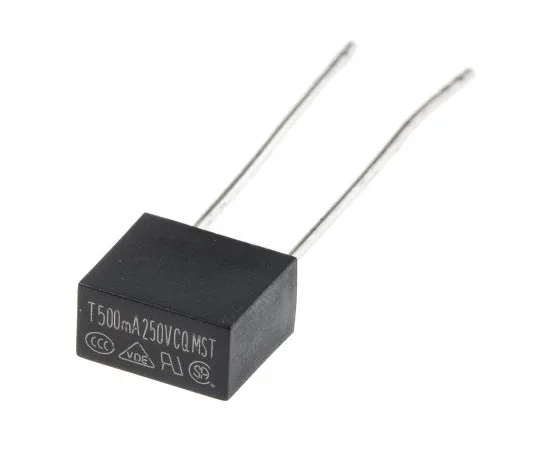 63-5081-88　RS PRO500mA径向T型不可复位导线终止保险丝，250V　767-5033