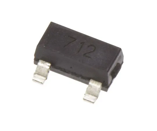 63-4968-53　Semtech SM712.TCT,双元素双向TVS二极管，400W,3PinSOT-23　SM712.TCT