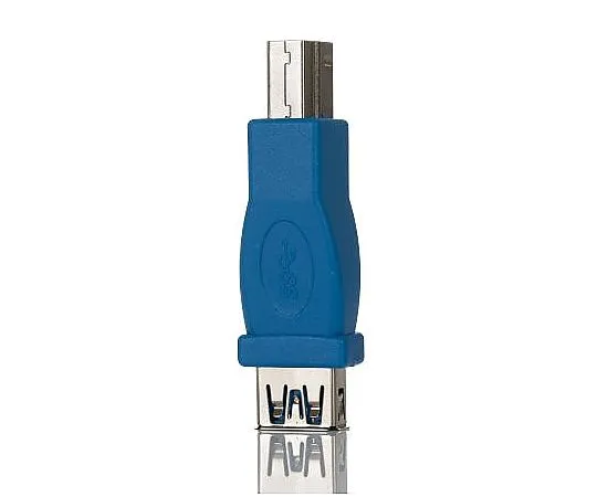63-5026-45　聪明的小盒子USB 3.0,女性USB A到男性USB B,适配器　724-4156