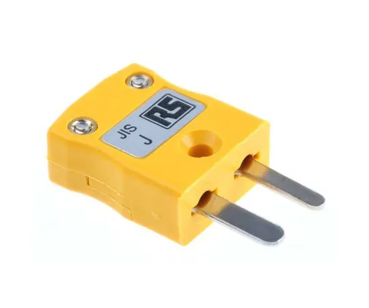 63-5086-67　RS PRO JIS Miniature In-Line Plug Connector for use with Type J Thermocouple Type J, Miniature　771-8761