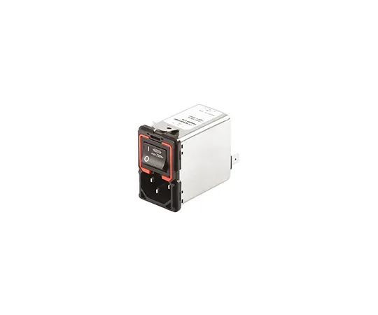 63-5084-85　公C14IEC过滤板安装5×20毫米，焊料，黑桃，额定6A, 250 V交流工作频率50→400赫兹　FN9289-6-06
