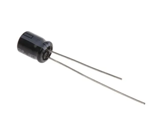 63-4986-58　Rubycon 10μF50V直流铝电解电容器，通过5孔 (Dia。)x 7 mm+105°5mm 2mm　50ML10MEFC5X7