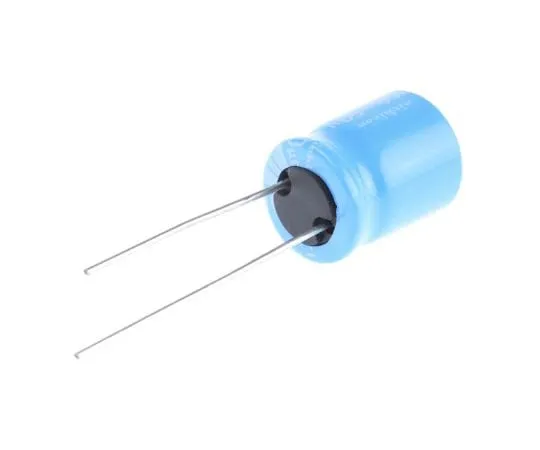 63-5074-12　尼奇康100μF50V直流铝电解电容器，通孔10×12.5mm+125°C 10mm 5mm　UBT1H101MPD8