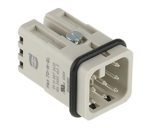 63-4980-56　汉D系列快锁连接器，男，8路，10A, 250 V　9210072632