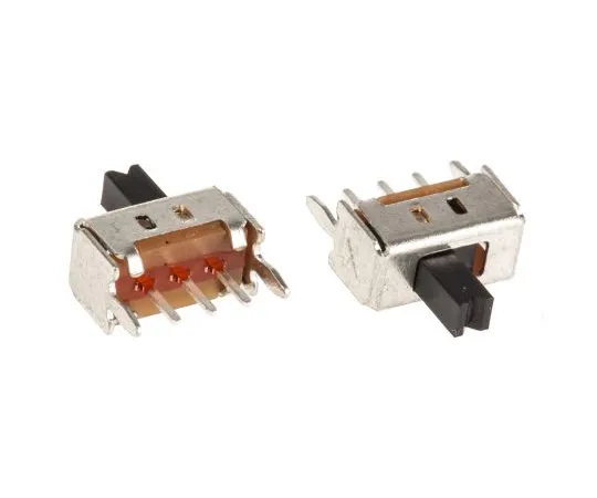 63-4983-59　PCB滑动开关单极双抛 (SPDT) 锁定100 mA@12 V直流滑动　MFP113D