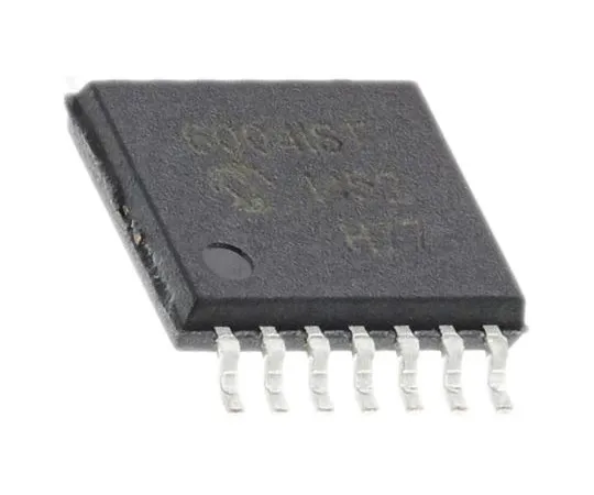63-4931-42　MCP6004-I/STMicrochip, OpAmp, RRIO,1MHz,3V,5V,14PinTSSOP　MCP6004-I/ST