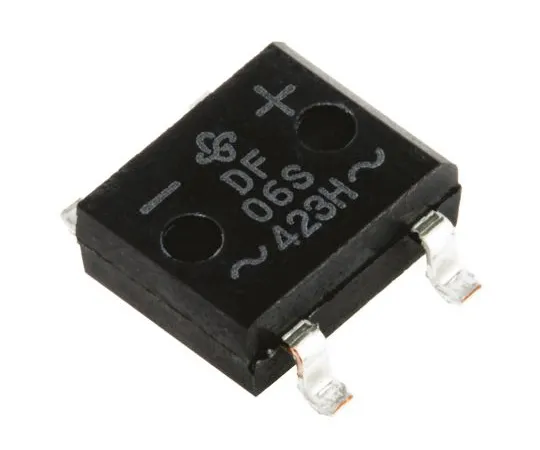 63-4996-83　VishayDF06S-E3/77,桥式整流器，1A600V,4PinDF-S　DF06S-E3/77