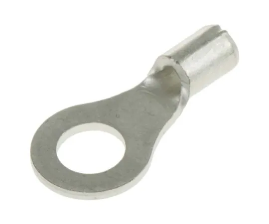 63-4885-43　JST非绝缘压痕环端子，4mm螺柱尺寸，0.25mm2至1.65mm2线材尺寸　R1.25-4