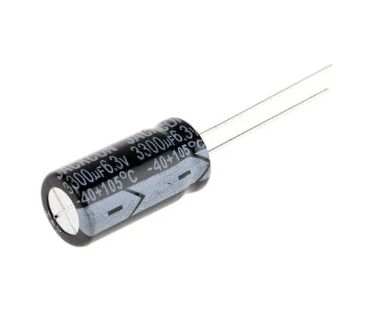 63-4997-76　RS PRO 330μF 6.3V直流铝电解电容器，通孔10 (Dia。)x 20mm+105°10mm 5mm 20mm　711-0753