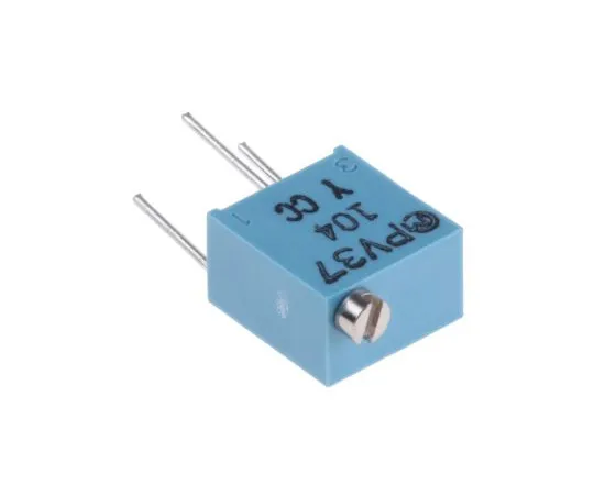 63-5084-09　100kΩ通孔微调电位器0.25W顶部调节阀PV37系列　PV37W104C01B00