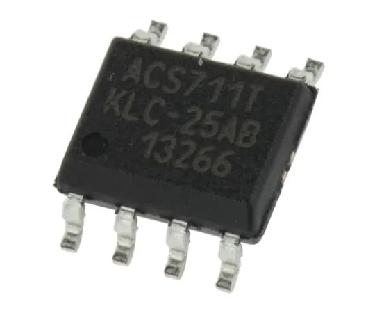 63-5057-82　ACS711KLCTR-25AB-T快板微系统，线性霍尔效应传感器，8针SOIC　ACS711KLCTR-25AB-T