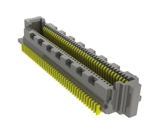 63-5082-64　Samtec SS4系列0.4mm间距80道2线直PCB插座，表面贴装，焊点终止　SS4-40-3.00-L-D-K-TR