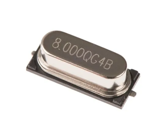 63-5128-40　QANTEK 8 MHz Crystal±20 ppmHC-49/U-SSMD 2 Pin 11.4 x 4.8 x 4.4 mm　QCS8.00000F18B23R