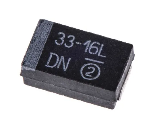 63-4959-27　Vishay钽电容器33μF16Vdc MnO2固体±10%耐受性293D系列　293D336X9016D2TE3