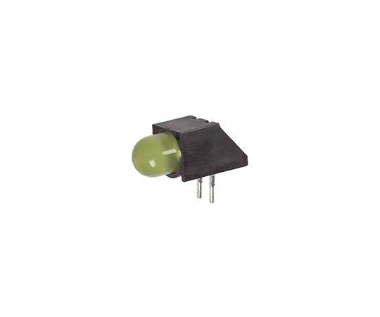 63-4873-56　拨号550-2307F,黄色直角PCB LED指示灯，通过孔2.6 V　550-2307F