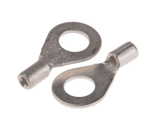 63-5123-12　RS PRO无绝缘压痕环端子，#10螺柱尺寸，0.5mm 2至1.5mm 2线尺寸　809-2237