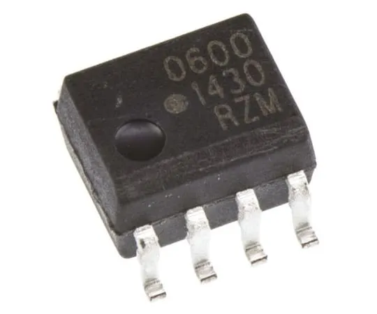 63-4876-19　Broadcom,HCPL-0600-000E直流输入晶体管输出光电耦合器，通孔，8针SOIC　HCPL-0600-000E