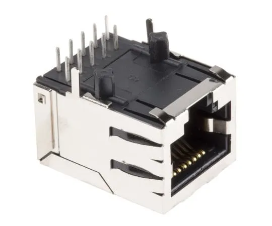 63-5037-42　光环电子RJ45UTP直插式RJ插孔，FastJack系列　HFJ11-1G01ERL