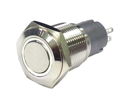 63-5125-54　RS Pro单杆双抛 (SPDT) 瞬间白光LED按键开关，IP65,IP67, 16 (Dia。) mm,面板安装　811-8459
