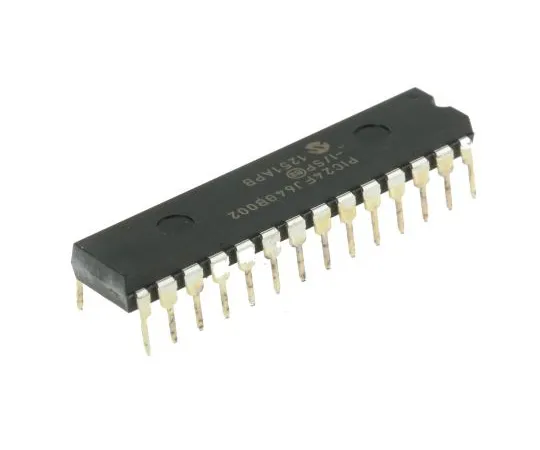 63-4985-22　单片机PIC24FJ64GB002-I/SP, 16位PIC单片机，32MHz, 64 kB闪存，28-PinSPDIP　PIC24FJ64GB002-I/SP