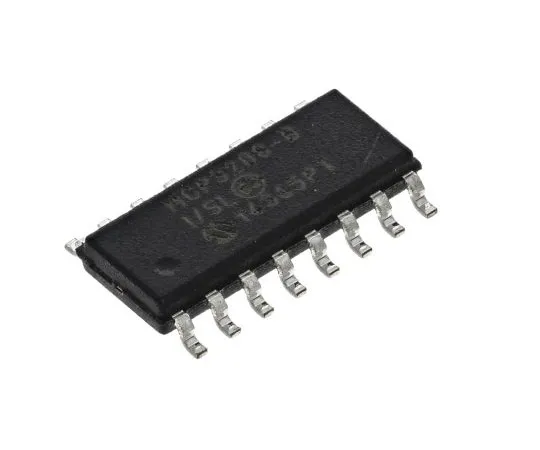 63-5085-76　微芯片MCP3208-BI/SL, 12位串行ADC伪差分，单端输入，16引脚SOIC　MCP3208-BI/SL