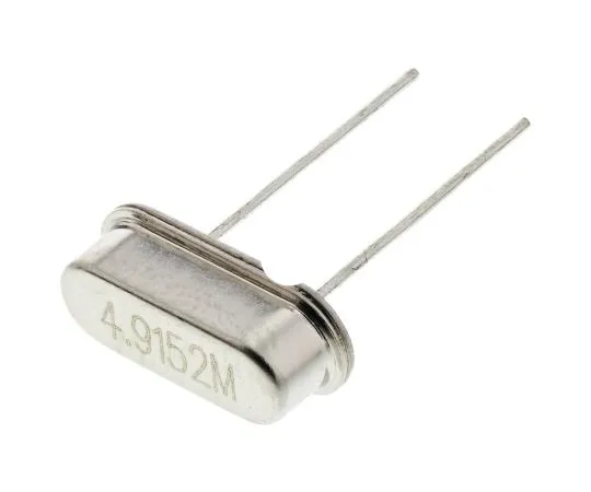63-4972-66　欧洲石英4.9152MHz晶体±30ppmHC-49-4H2-Pin10.77 x 4.34 x 3.5mm　4.9152MHz HC49/4H/30/50/-40+85/18pF/ATF