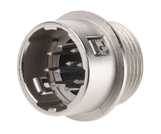 63-4861-41　广濑HR10系列面板安装连接器10触点插头和插座　HR10A-10R-10P(73)