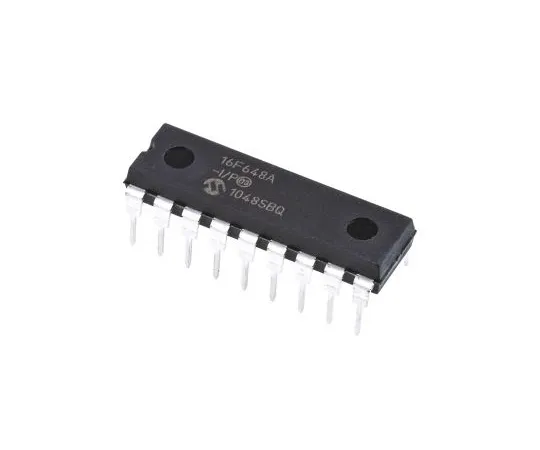 63-4895-67　单片机PIC16F648A-I/P,8位PIC单片机，20MHz, 4096 x 14字，256 B闪存，18PinPDIP　PIC16F648A-I/P
