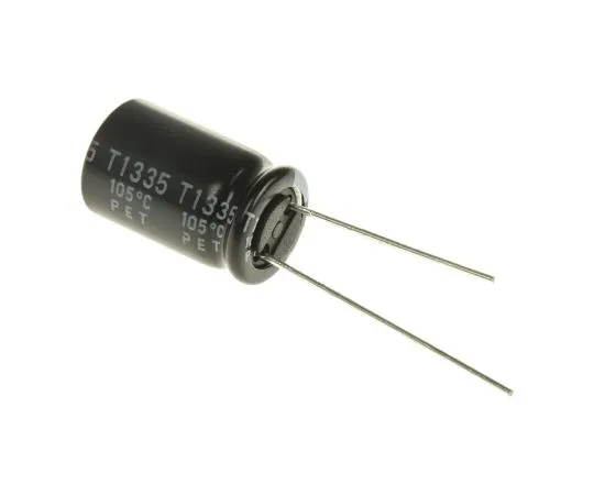 63-5027-59　Rubycon 1000μF16V直流铝电解电容器，通孔10 (Dia。)x 16 mm+105°10mm 5mm　16ZLJ1000M10X16