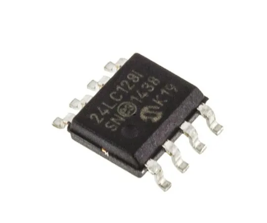 63-4963-88　Microchip24LC128-I/SN, 128kbit串行EEPROM内存，900ns 8针SOICI2C　24LC128-I/SN
