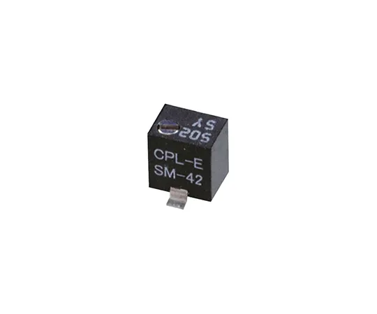 63-4880-76　Semi-Fixed Resistor 2 kΩ 0.25 W 1 Bag (5 Pieces)　SM-42X2kOhm