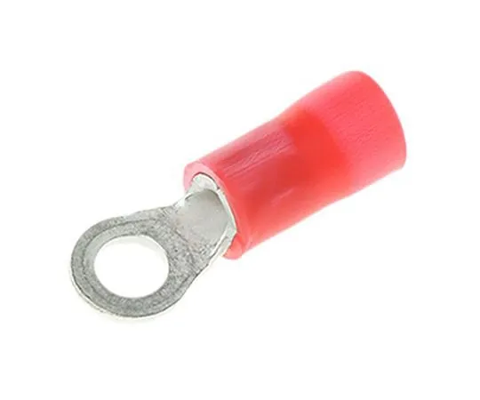 63-5000-38　TE连通性PLASTI-GRIP系列绝缘压紧环端子，M3螺柱尺寸，0.26mm2至1mm2线材尺寸，红色　170780-1