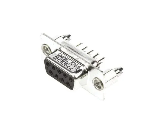 63-4892-44　AmphenolL77SD系列，9路面板安装PCBD-sub连接器插座，2.74毫米间距，具有4-40UNC,螺纹插入　L77SD EH09S OL2 RM5
