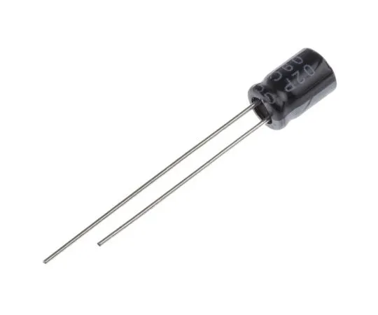 63-4987-36　RS PRO 100μF25V直流铝电解电容器，通过8孔 (Dia。)x 5mm+105°8mm 3.5mm 5mm　706-0582
